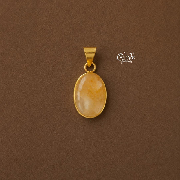 Natural Stone Small Pendant-1018