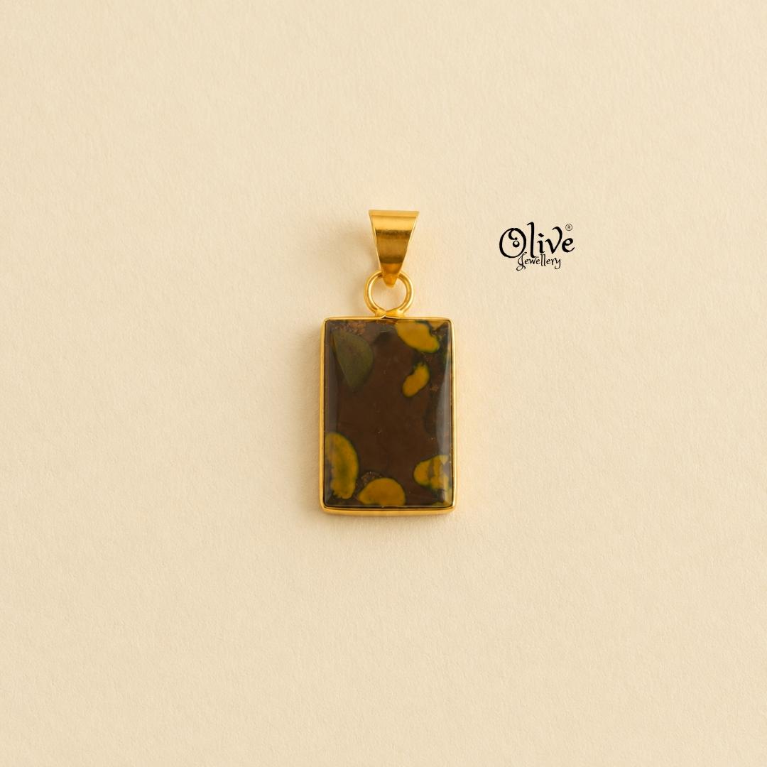 Natural Stone Small Pendant-1019