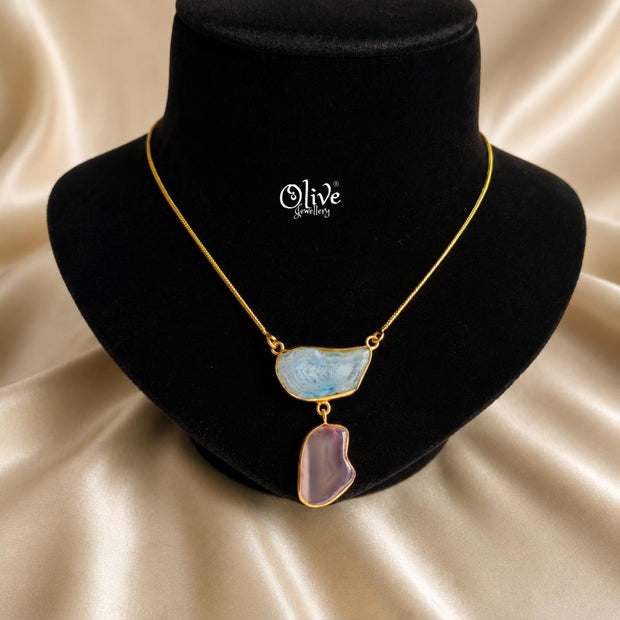 Natural Stone Pendant - 1030