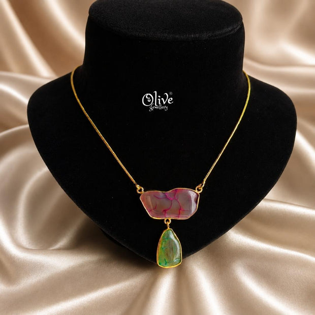 Natural Stone Pendant - 1031