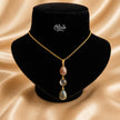 Natural Stone-Three stone  Pendant - 1037