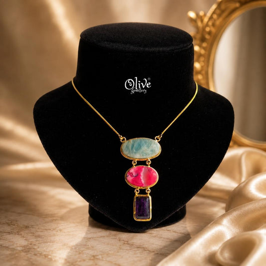 Natural Stone Pendant-1045