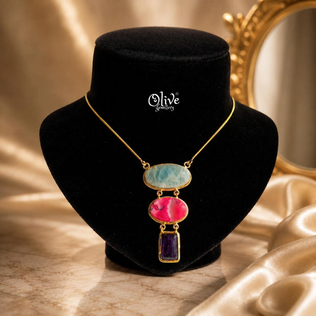 Natural Stone Pendant-1045