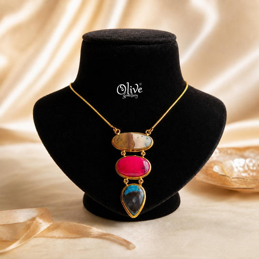 Natural Stone Pendant-1046