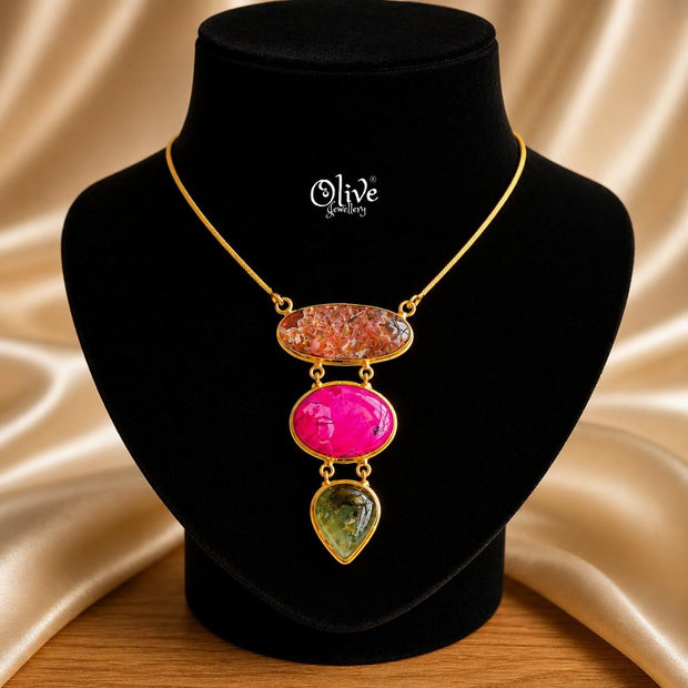 Natural Stone Pendant-1047