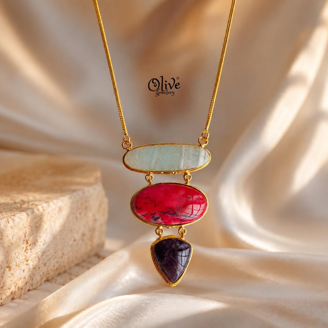 Natural Stone Pendant-1048