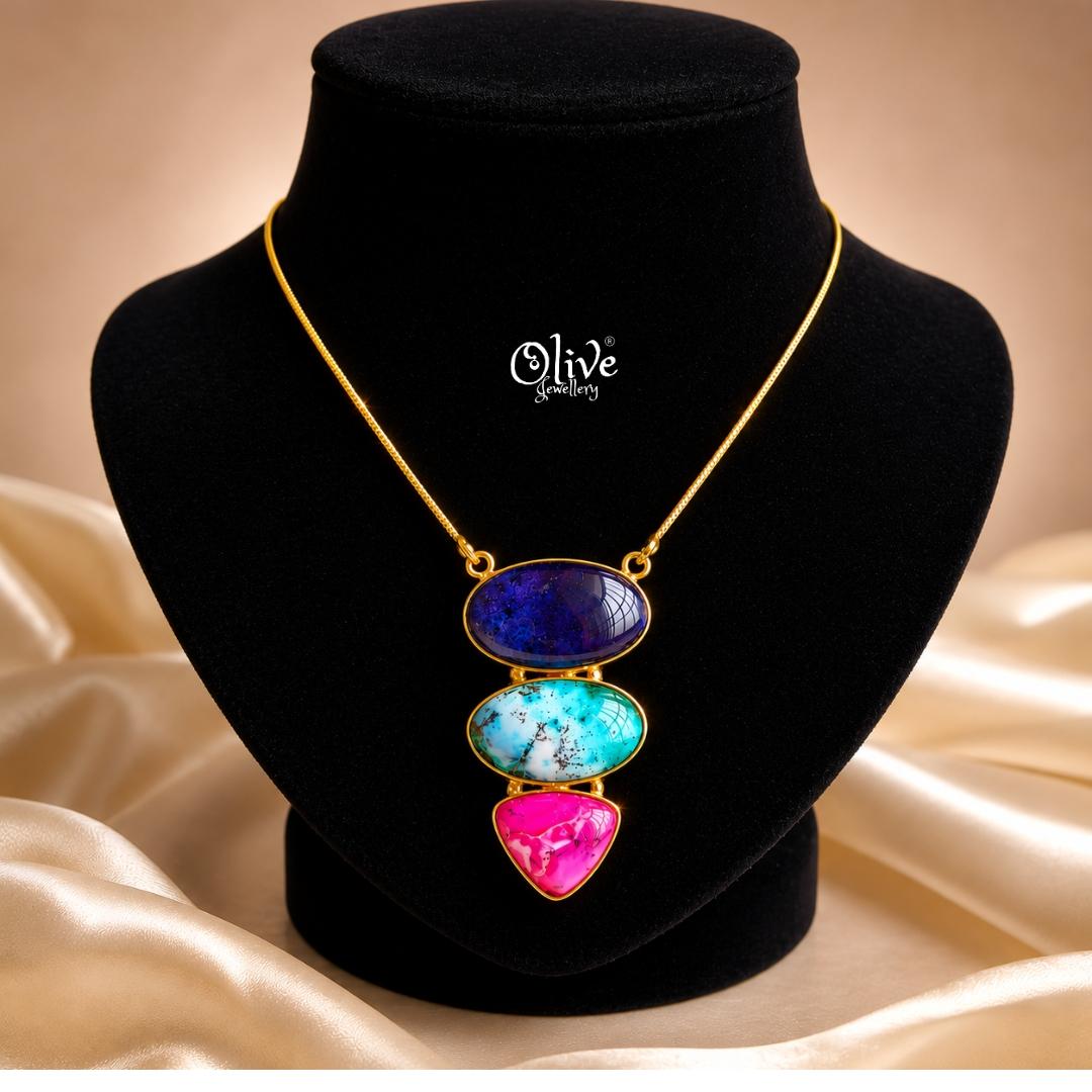 Natural Stone Pendant-1049