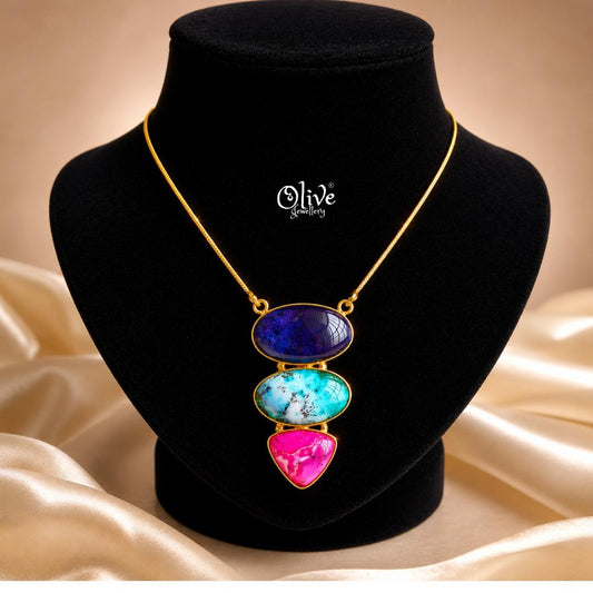 Natural Stone Pendant-1049