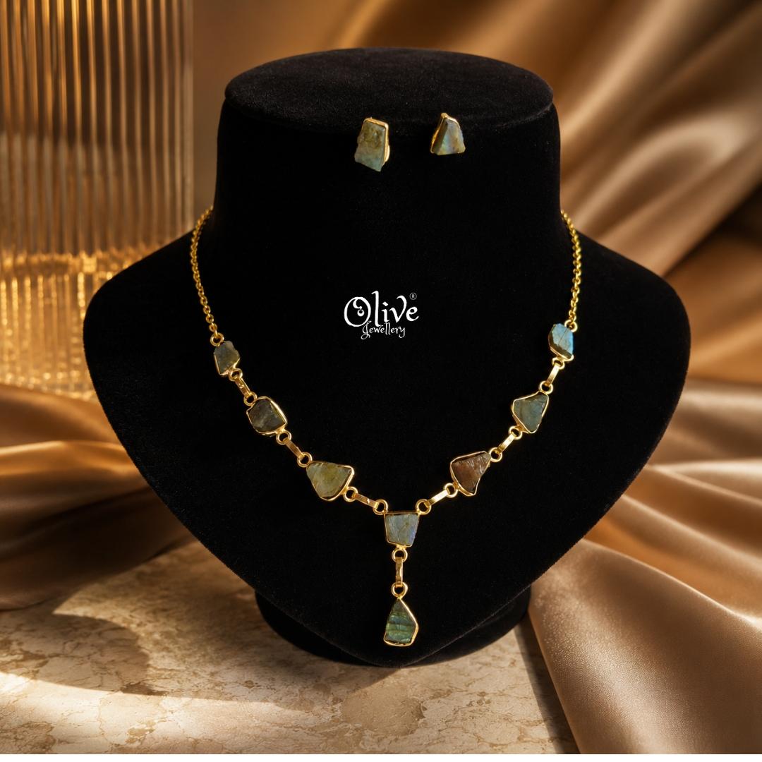 Natural Stone Neck Set-1065