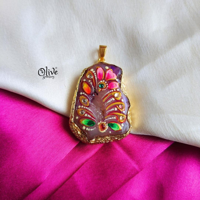 Natural Stone Pendant-1073