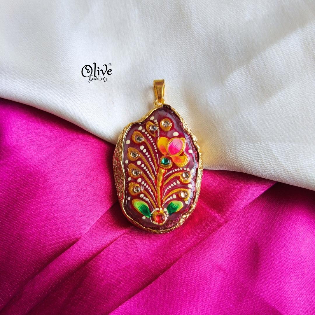 Natural Stone Pendant-1074