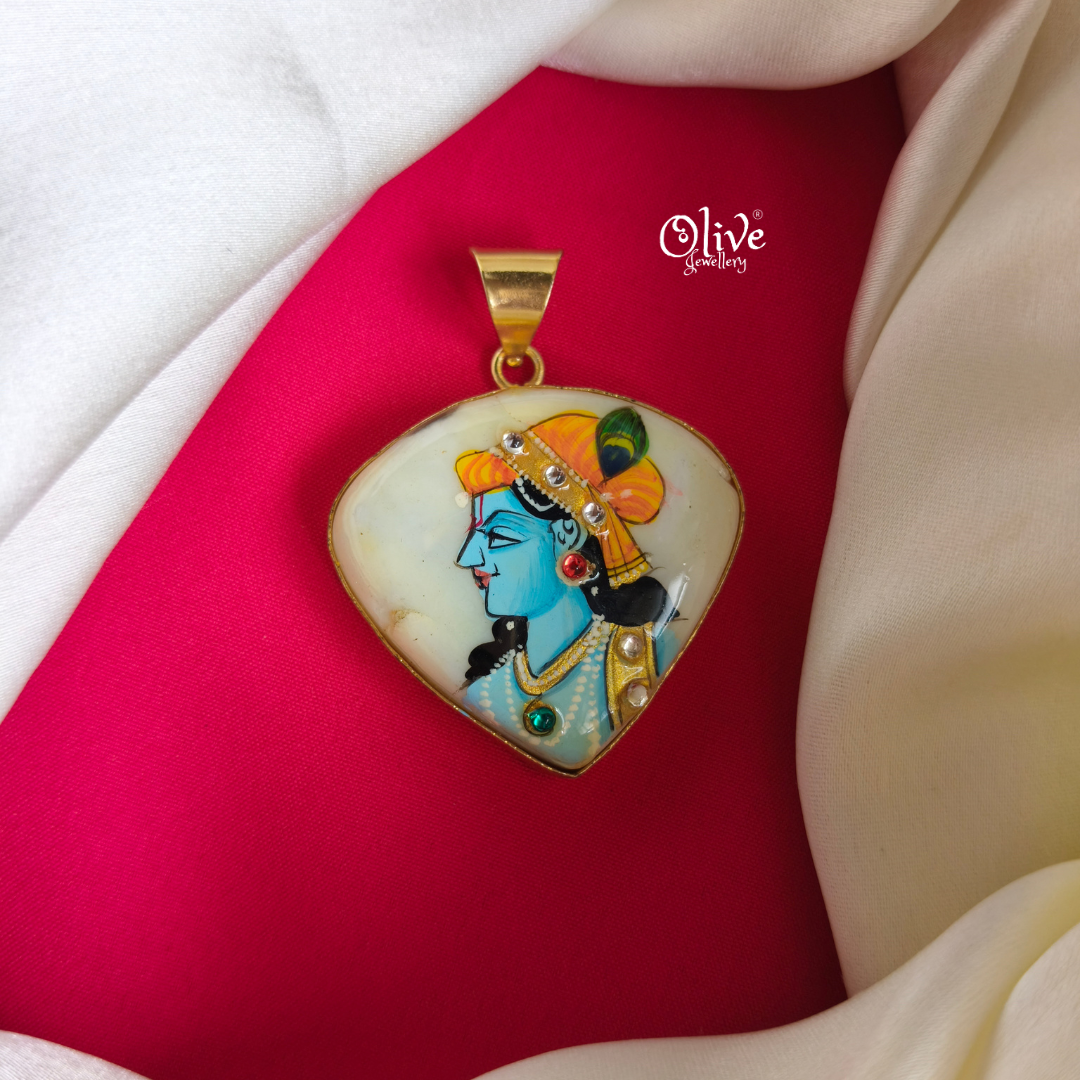 Natural Stone Pendant-1192