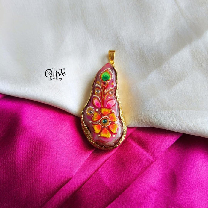 Natural Stone Pendant-1076