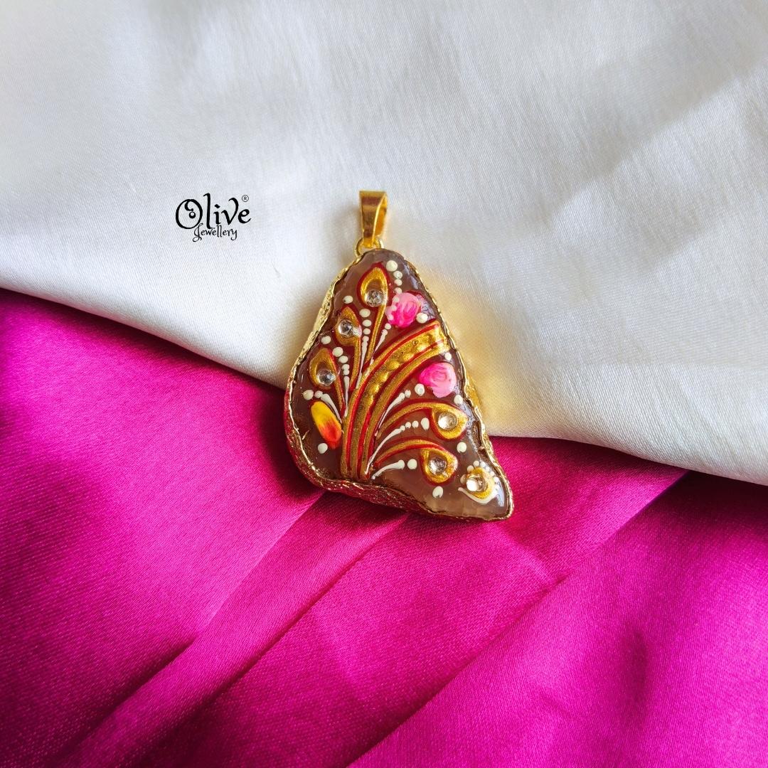 Natural Stone Pendant-1080