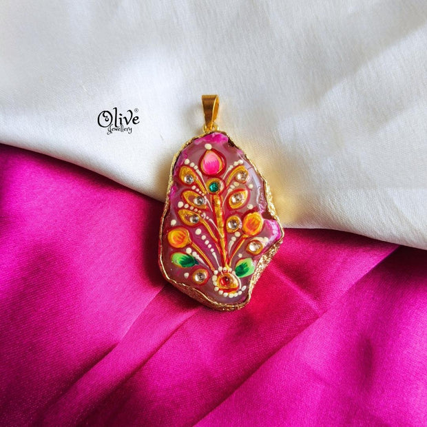 Natural Stone Pendant-1081