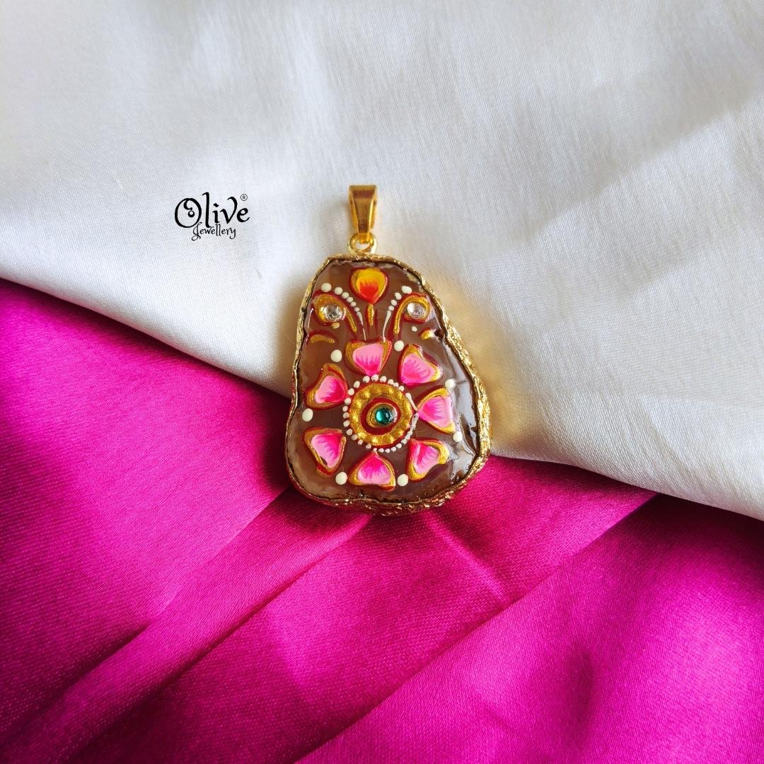Natural Stone Pendant-1082