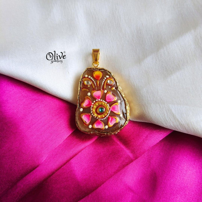 Natural Stone Pendant-1082
