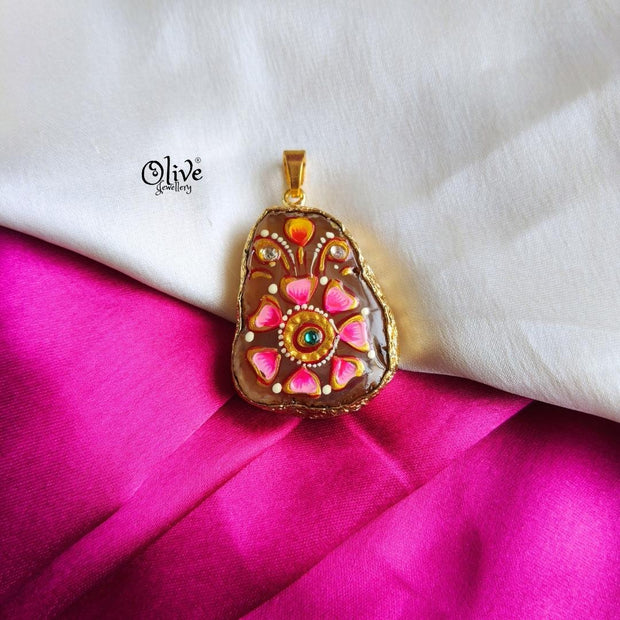 Natural Stone Pendant-1082