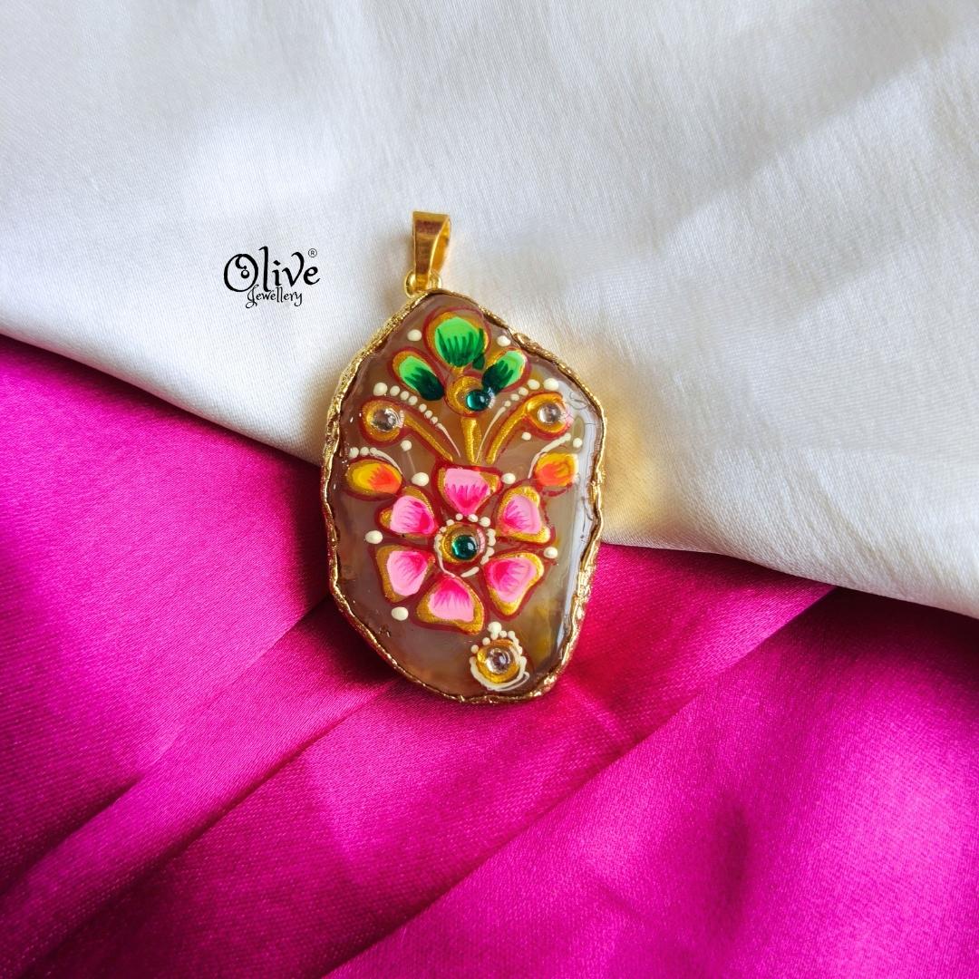 Natural Stone Pendant-1085