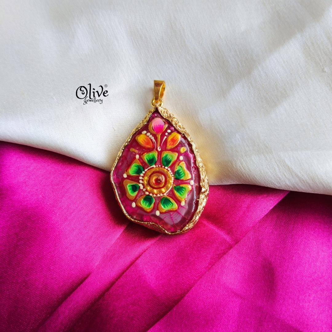 Natural Stone Pendant-1088