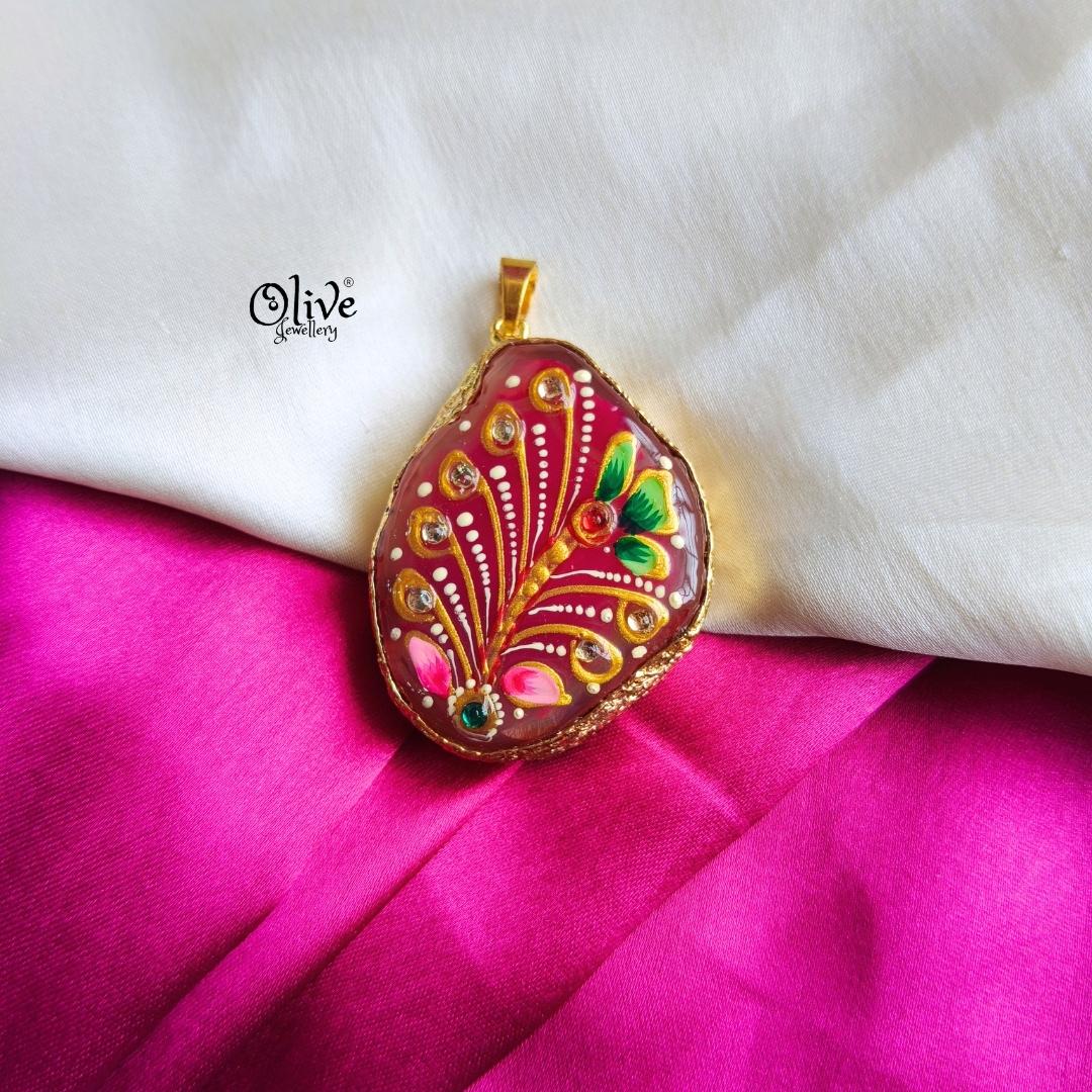 Natural Stone Pendant-1089