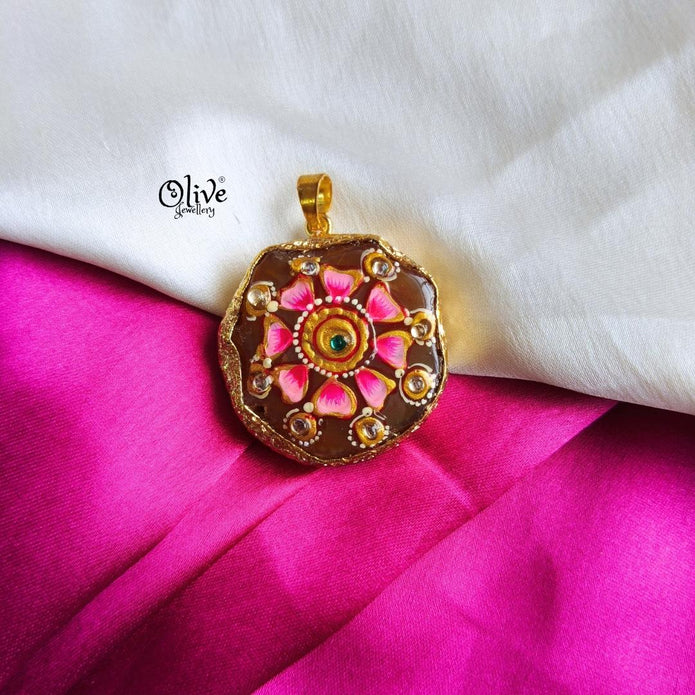 Natural Stone Pendant-1091
