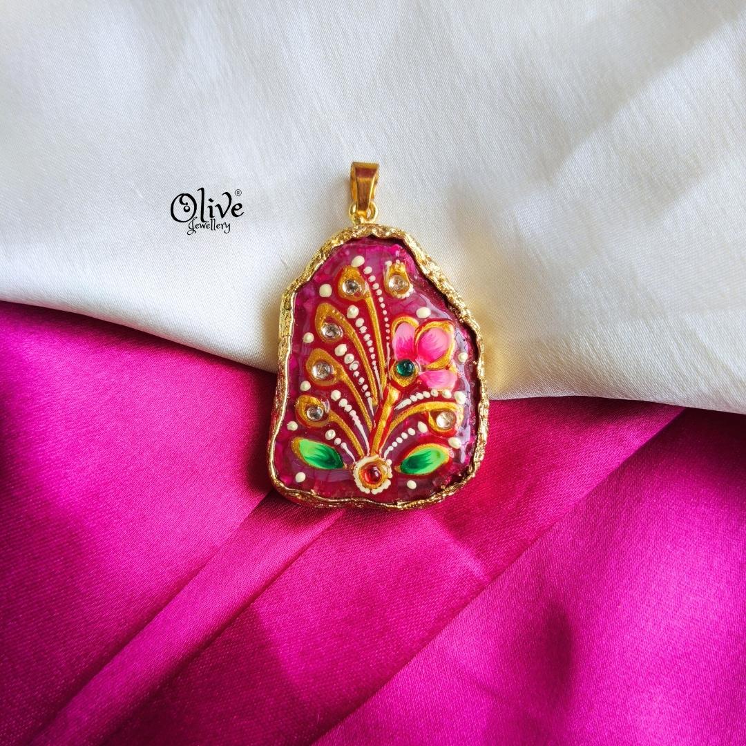 Natural Stone Pendant-1101