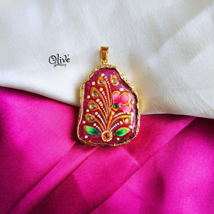 Natural Stone Pendant-1101