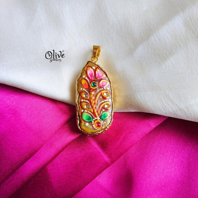 Natural Stone Pendant-1103