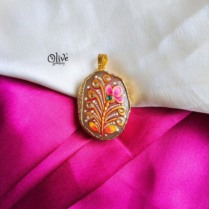 Natural Stone Pendant-1105