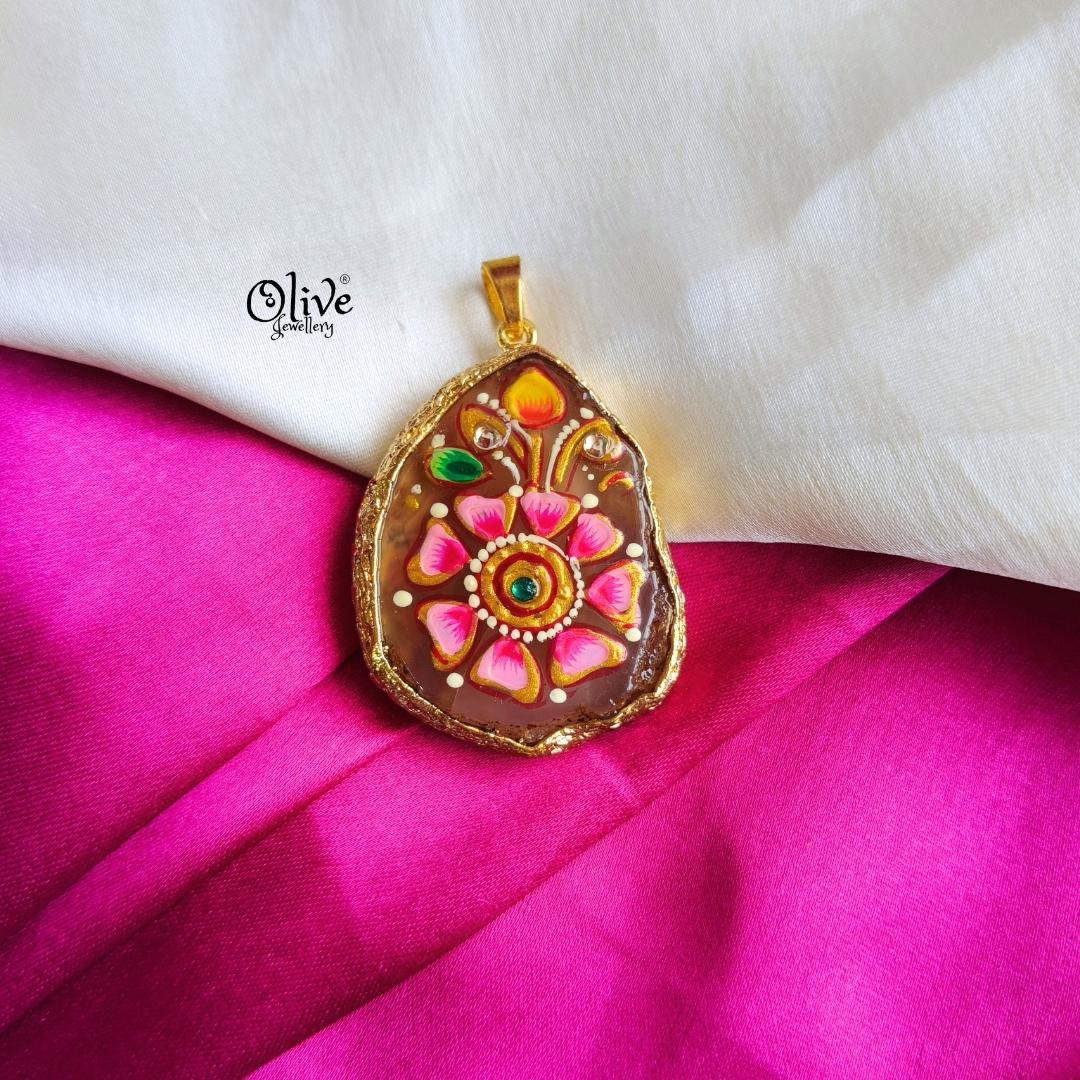 Natural Stone Pendant-1110