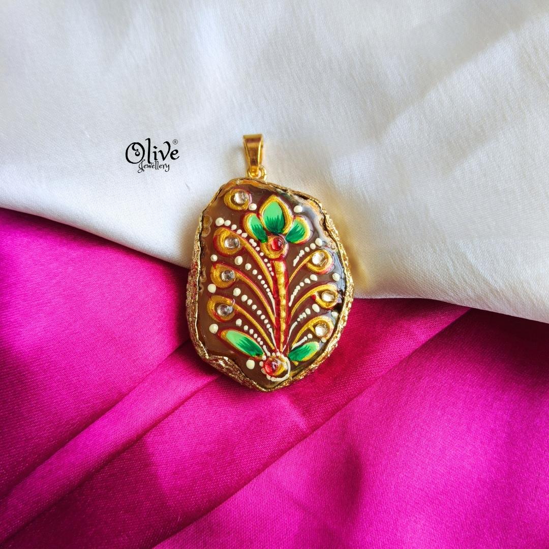 Natural Stone Pendant-1111