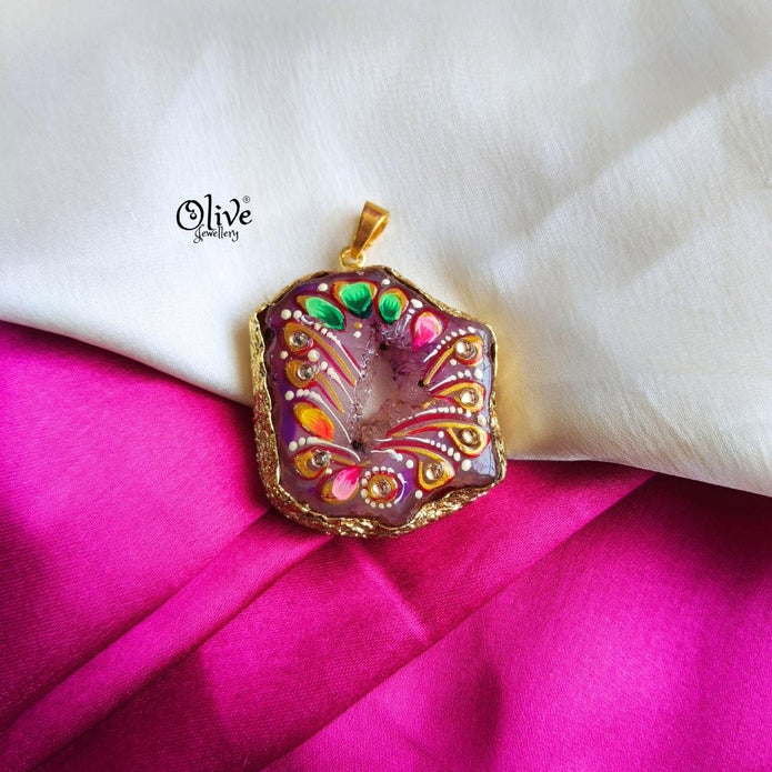 Natural Stone Pendant-1112