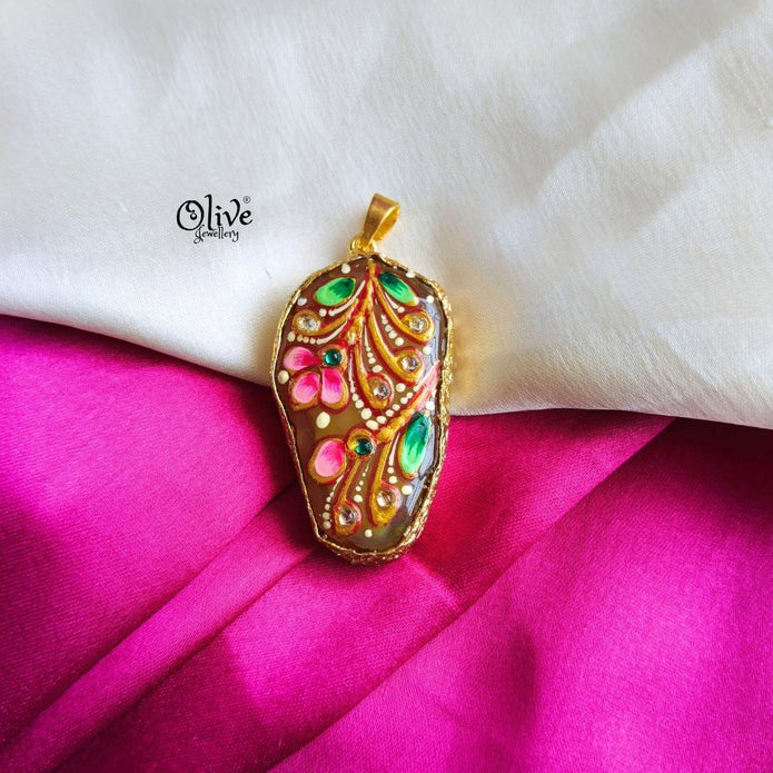 Natural Stone Pendant-1113