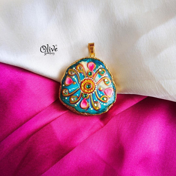 Natural Stone Pendant-1116