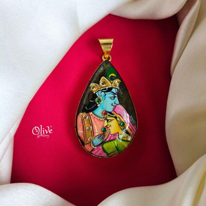 Natural Stone Pendant-1195