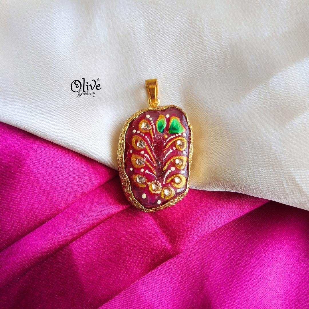 Natural Stone Pendant-1120