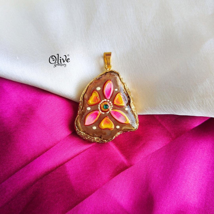 Natural Stone Pendant-1121