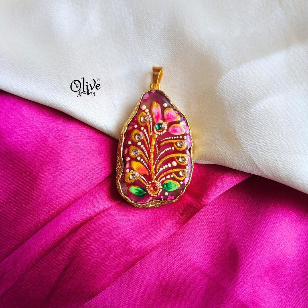 Natural Stone Pendant-1122