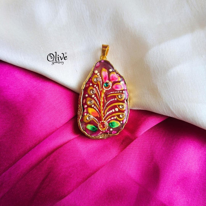 Natural Stone Pendant-1122