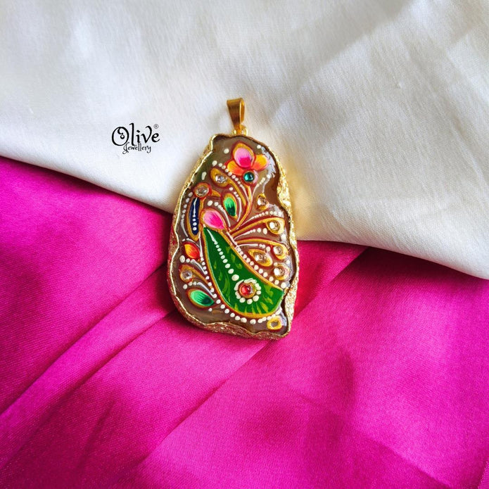 Natural Stone Pendant-1131