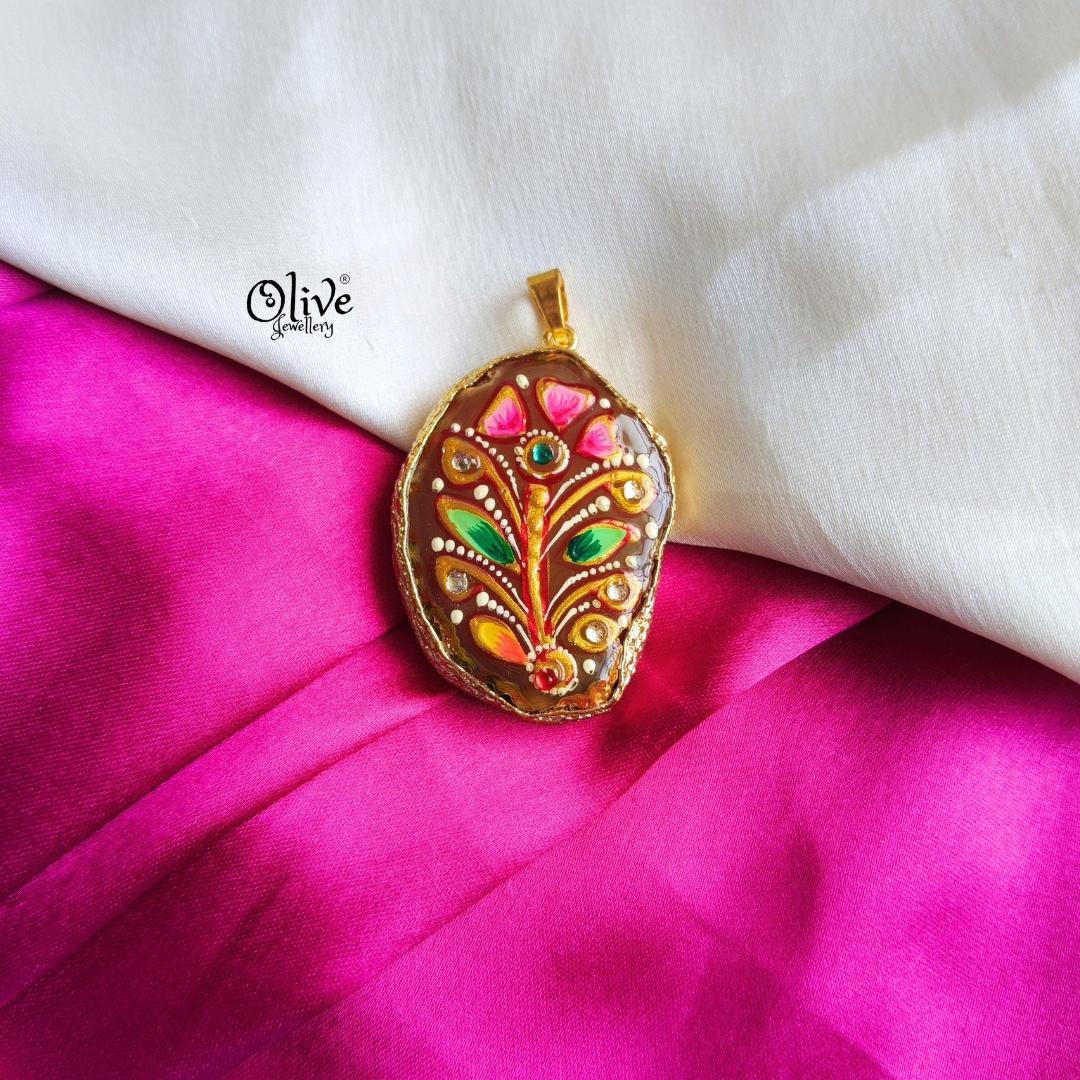 Natural Stone Pendant-1133