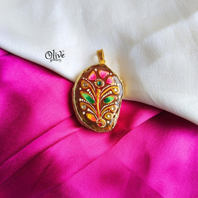 Natural Stone Pendant-1133