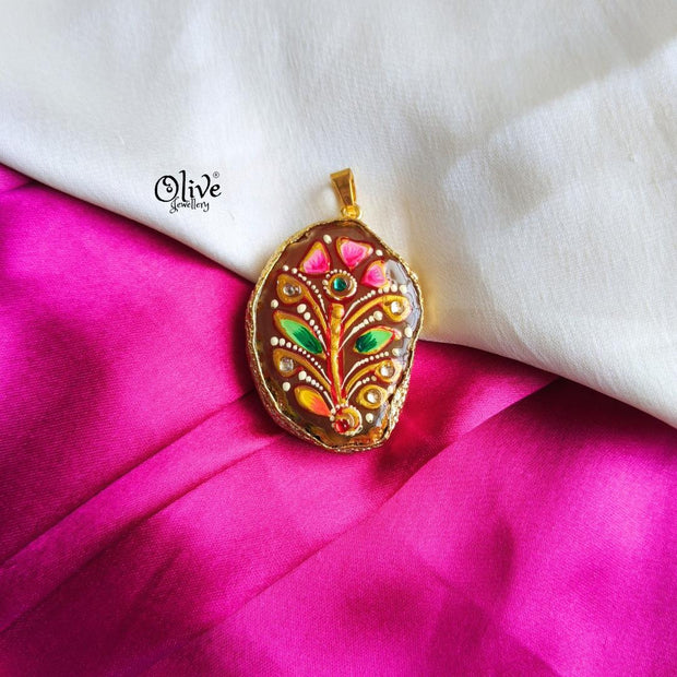 Natural Stone Pendant-1133