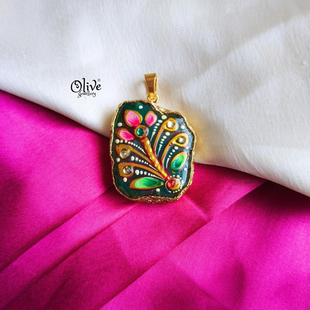 Natural Stone Pendant-1134