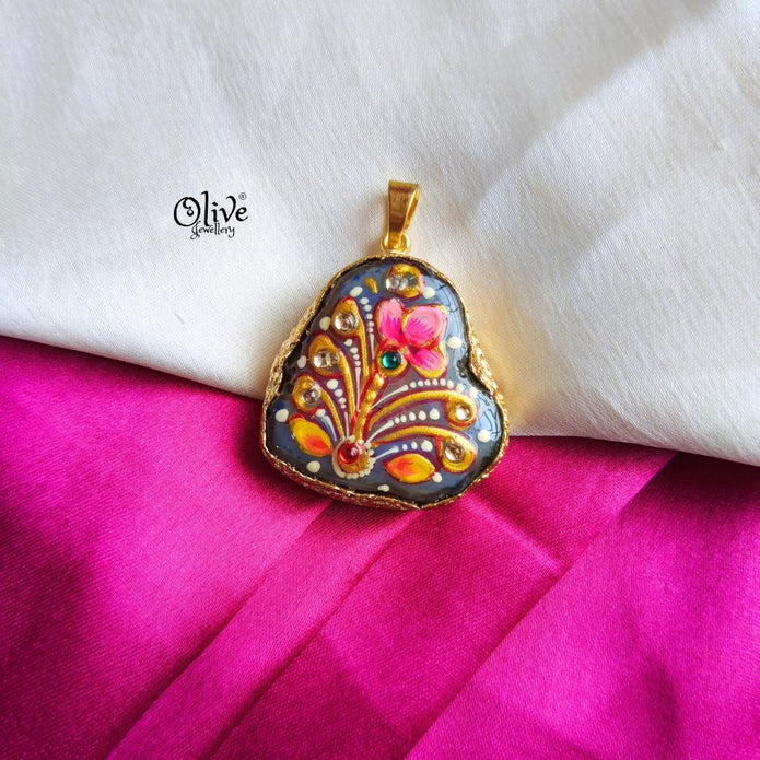 Natural Stone Pendant-1138