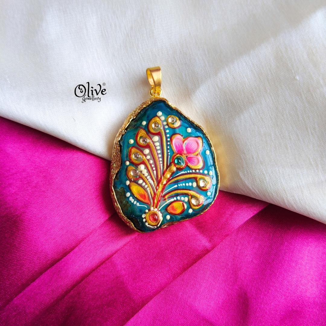 Natural Stone Pendant-1140