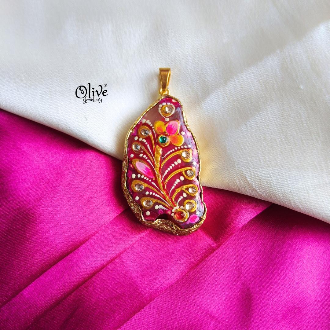 Natural Stone Pendant-1141
