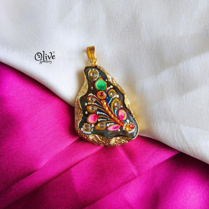 Natural Stone Pendant-1142