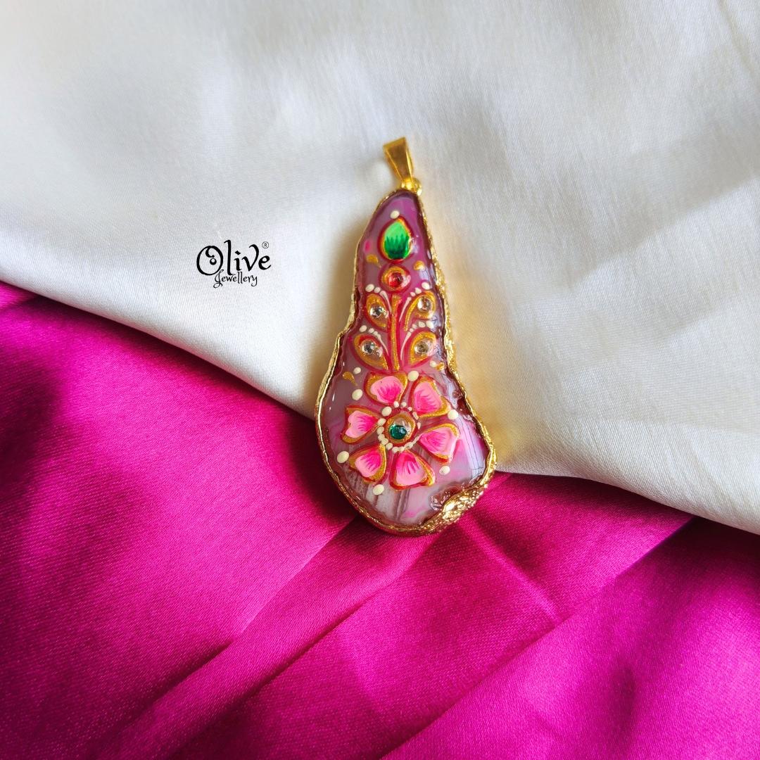 Natural Stone Pendant-1143